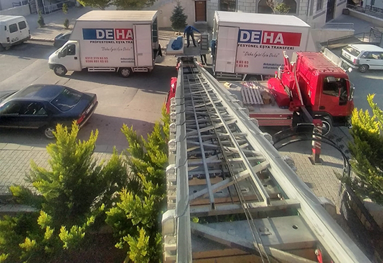 Haymana Evden Eve Nakliyat İçin Asansör Hizmeti